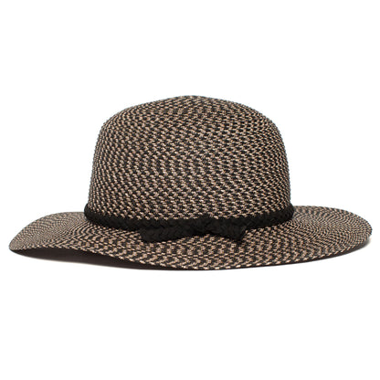 Goorin Bros. free will paper wide brim floppy hat Black side view