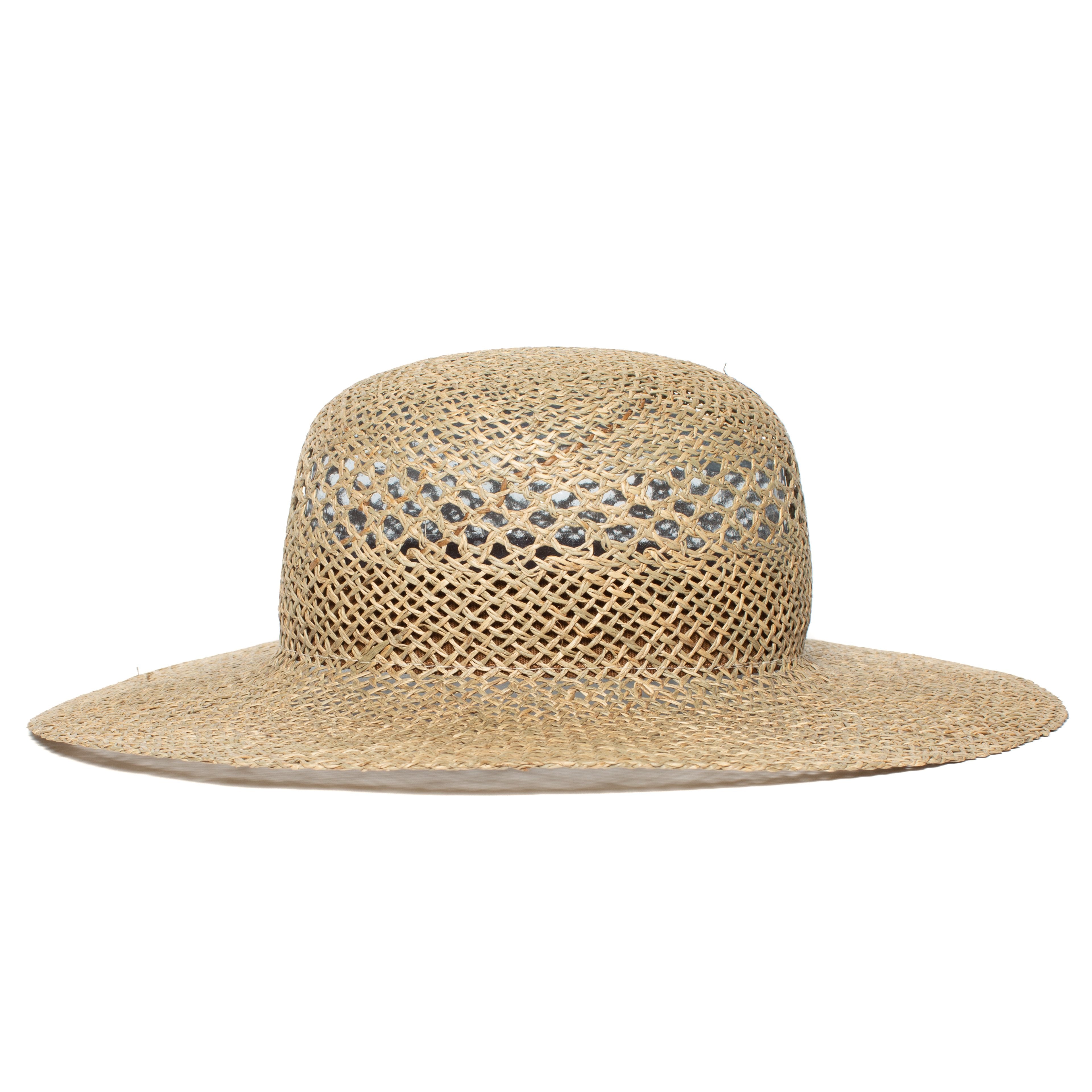 Goorin Bros. joan ruth straw wide brim floppy hat Natural side view