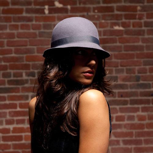 Goorin Bros. princess wool blend cloche hat Grey  womens styling