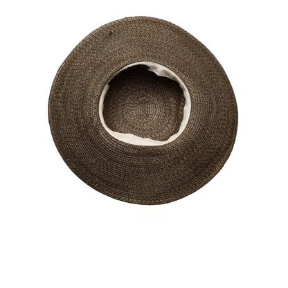 Goorin Bros. shalone straw floppy hat Brown under view