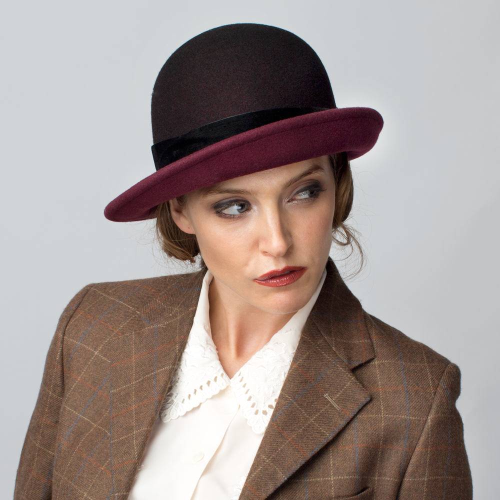 Goorin Bros. ginger rose wool blend cloche hat Black  womens styling