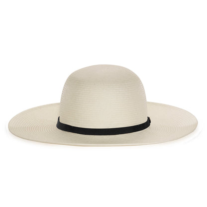 Goorin Bros. mrs franklin paper floppy hat Stone front view