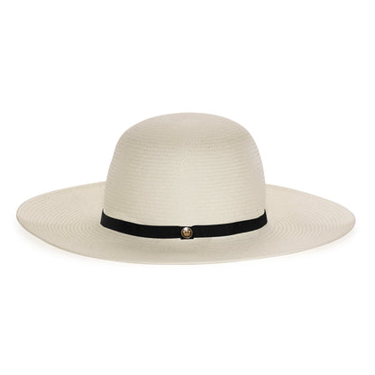 Goorin Bros. mrs franklin paper floppy hat Stone side view