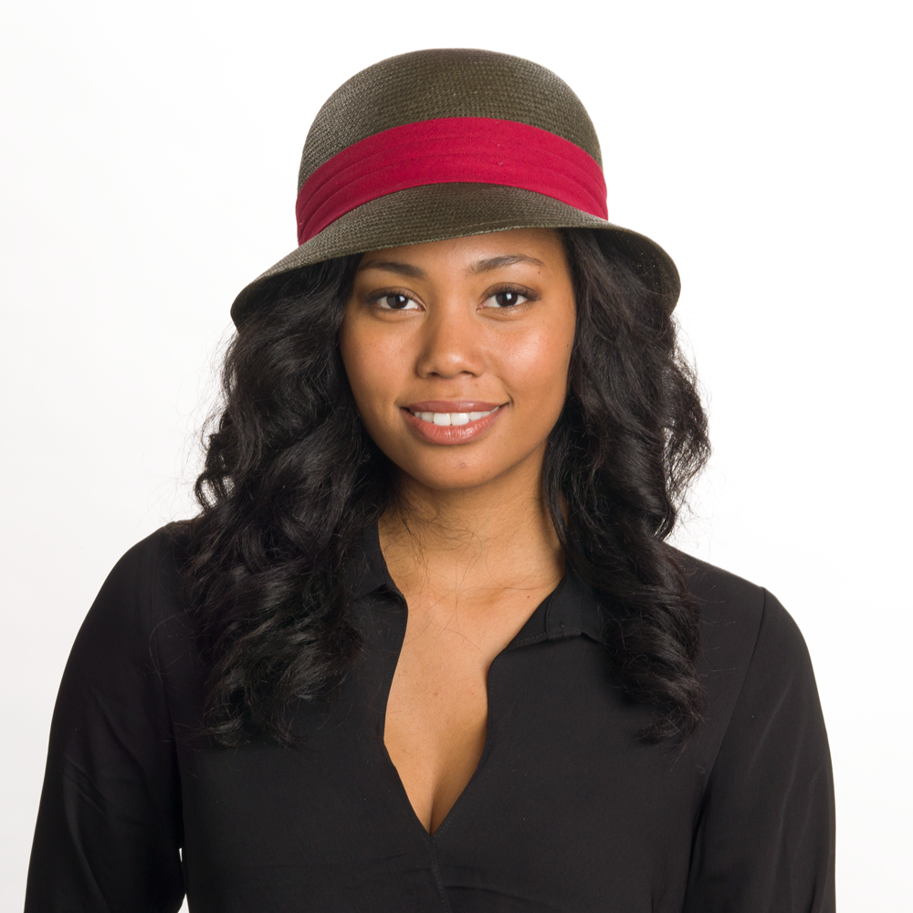 Goorin Bros. estelle jones paper asymmetric cloche hat Grey  womens styling