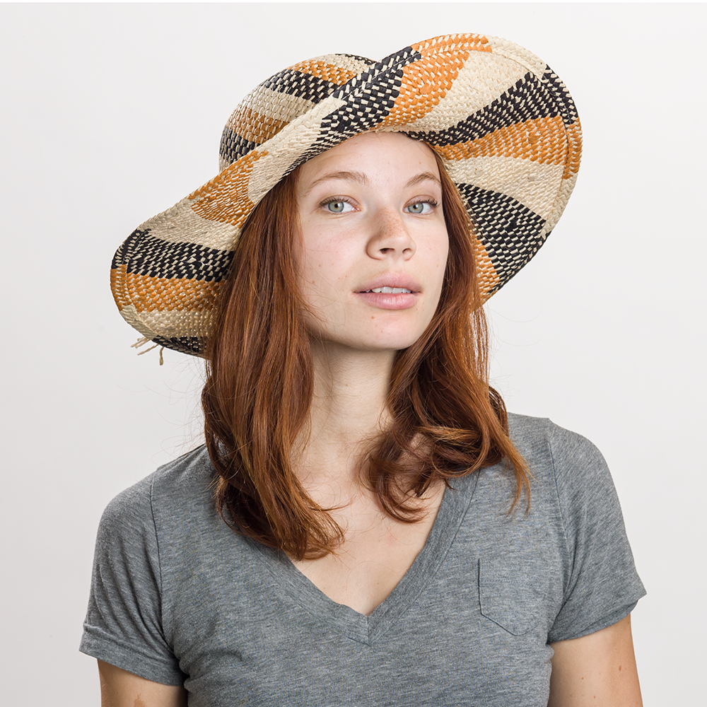Goorin Bros. flamingo dancer straw floppy hat Tan  womens styling