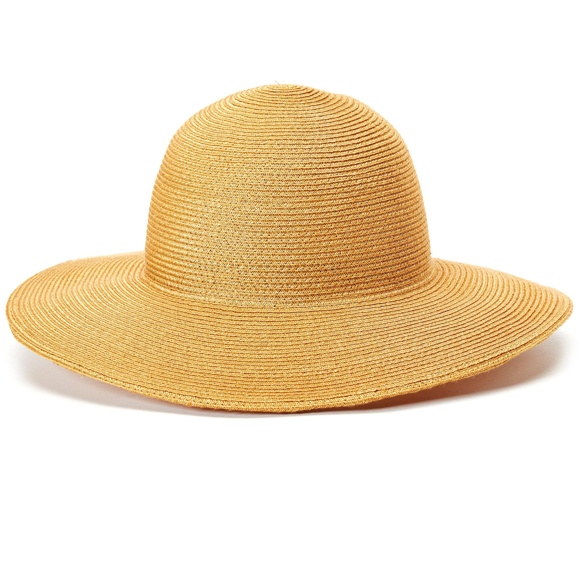 Goorin Bros. celia flamenco straw floppy hat Gold front view