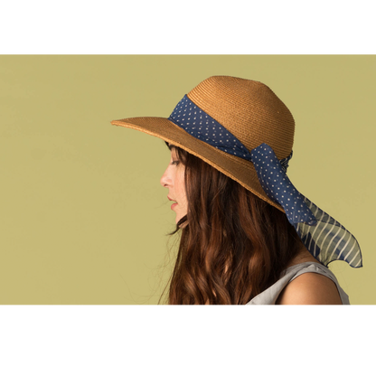 Goorin Bros. celia flamenco straw floppy hat Gold  womens styling