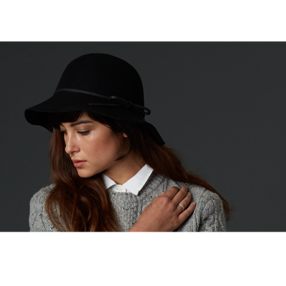 Goorin Bros. mrs blanc wool blend cloche hat Black  womens styling