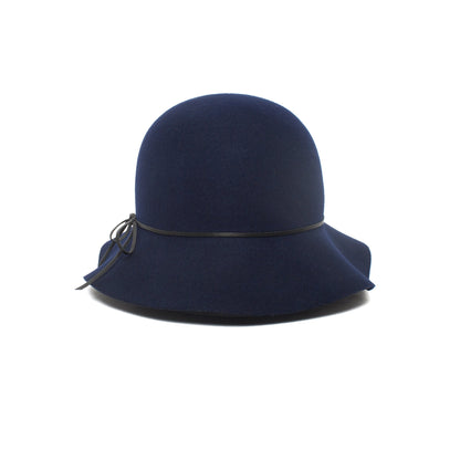 Goorin Bros. mrs blanc wool blend cloche hat Navy front view