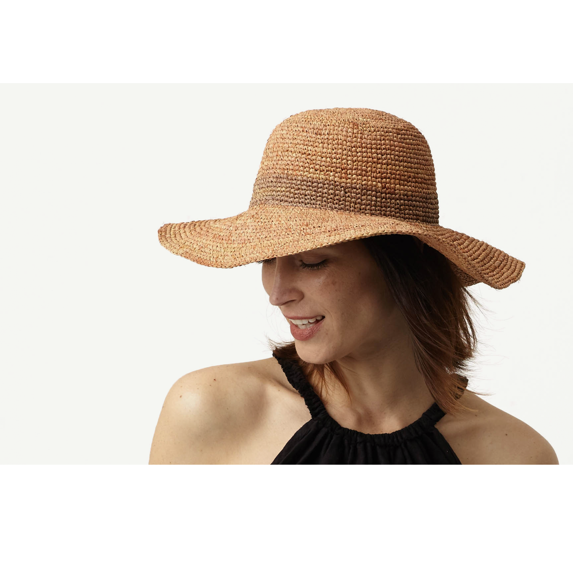 Goorin Bros. del mar straw floppy hat Natural  womens styling