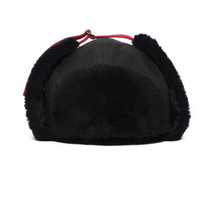 Goorin Bros. polar vortex cotton trooper Black front view