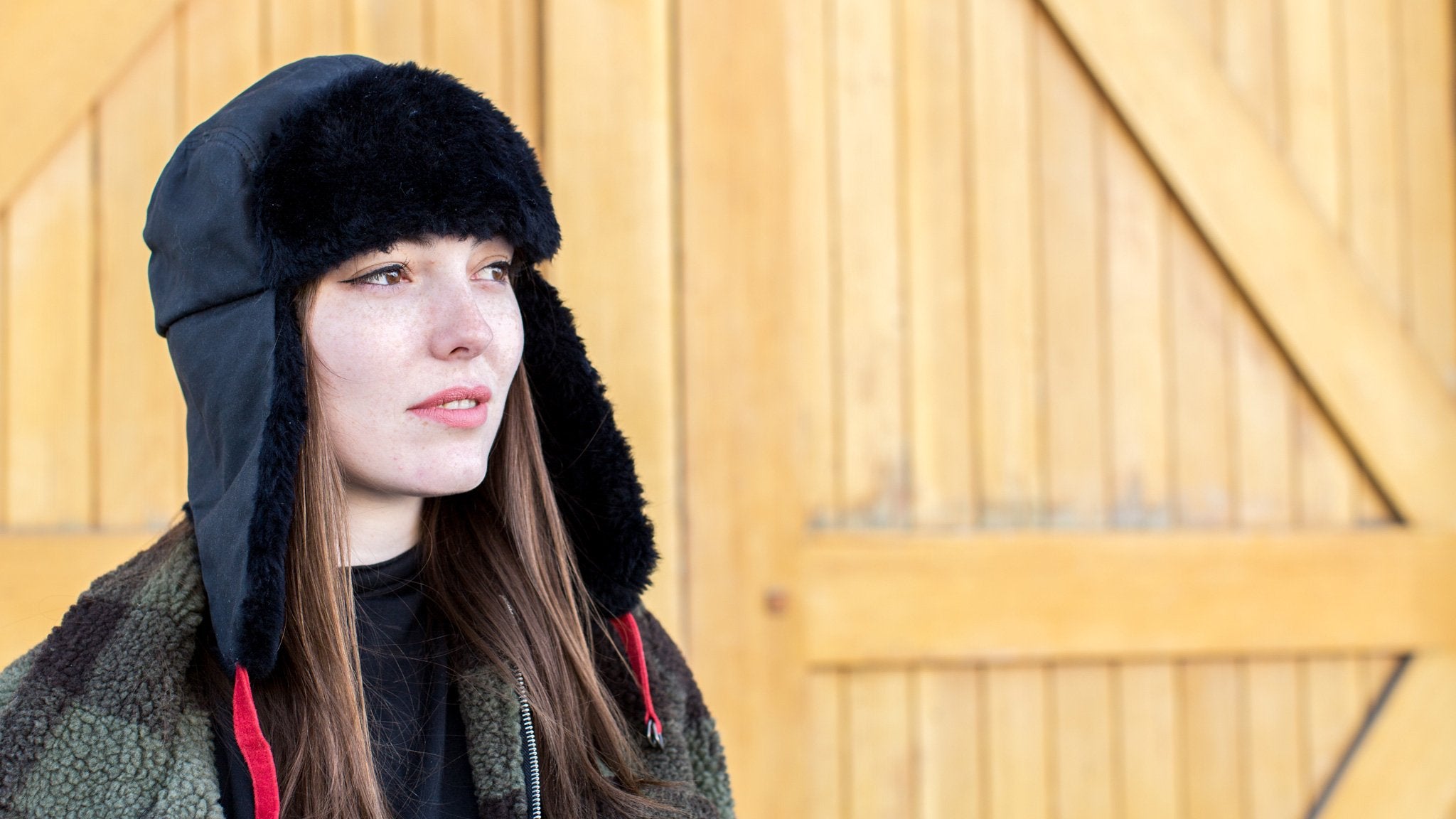 Goorin Bros. polar vortex cotton trooper Black  womens styling