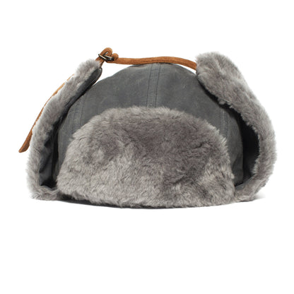 Goorin Bros. polar vortex cotton trooper Grey front view