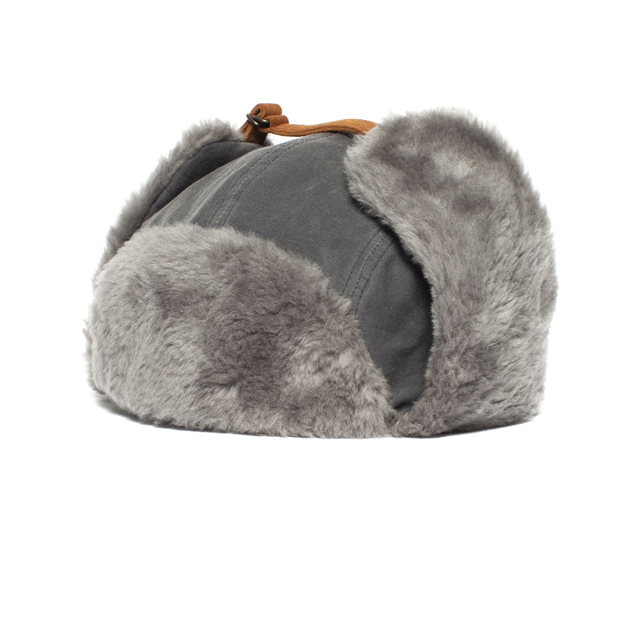 Goorin Bros. polar vortex cotton trooper Grey left side view