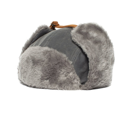 Goorin Bros. polar vortex cotton trooper Grey left side view