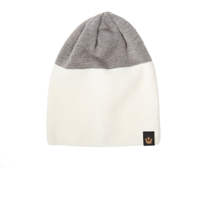 Goorin Bros. two headed acrylic beanie Grey left side view