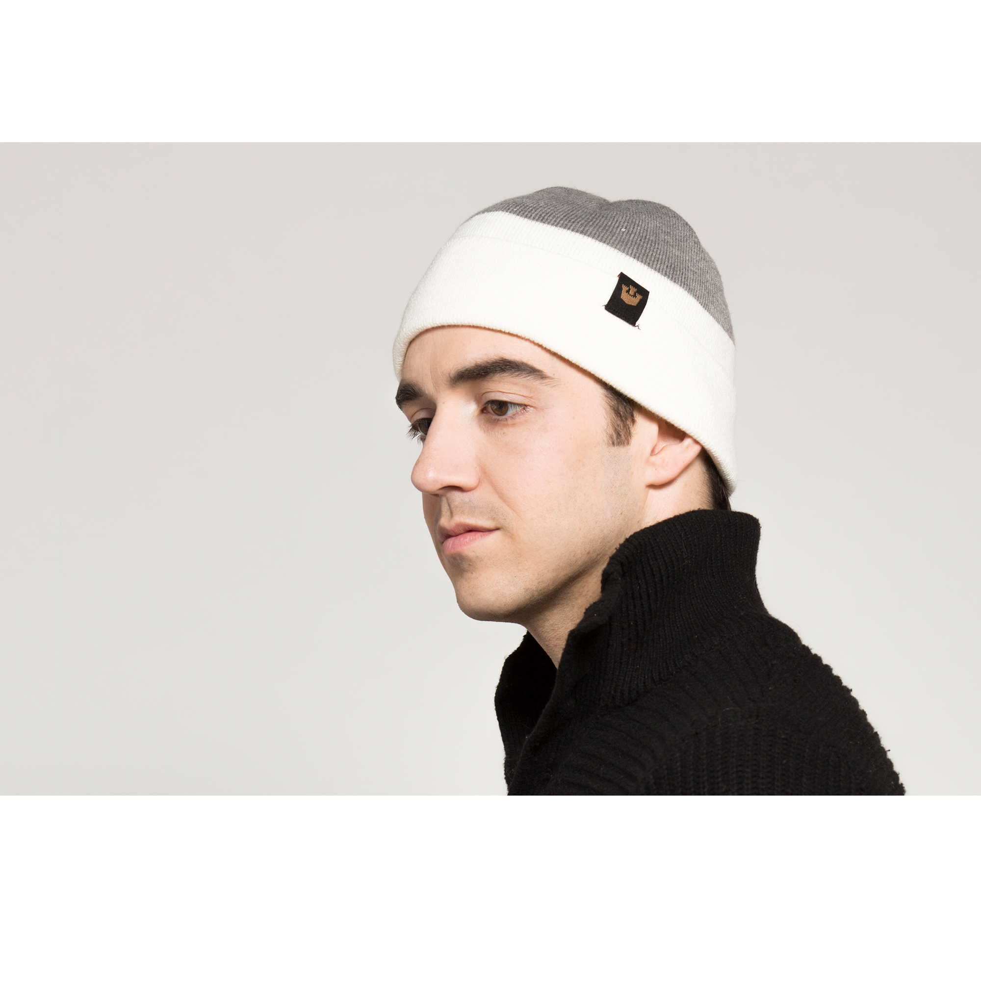 Goorin Bros. two headed acrylic beanie Grey  mens styling