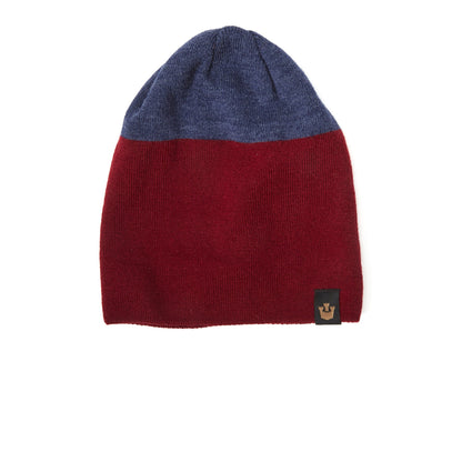 Goorin Bros. two headed acrylic beanie Red left side view