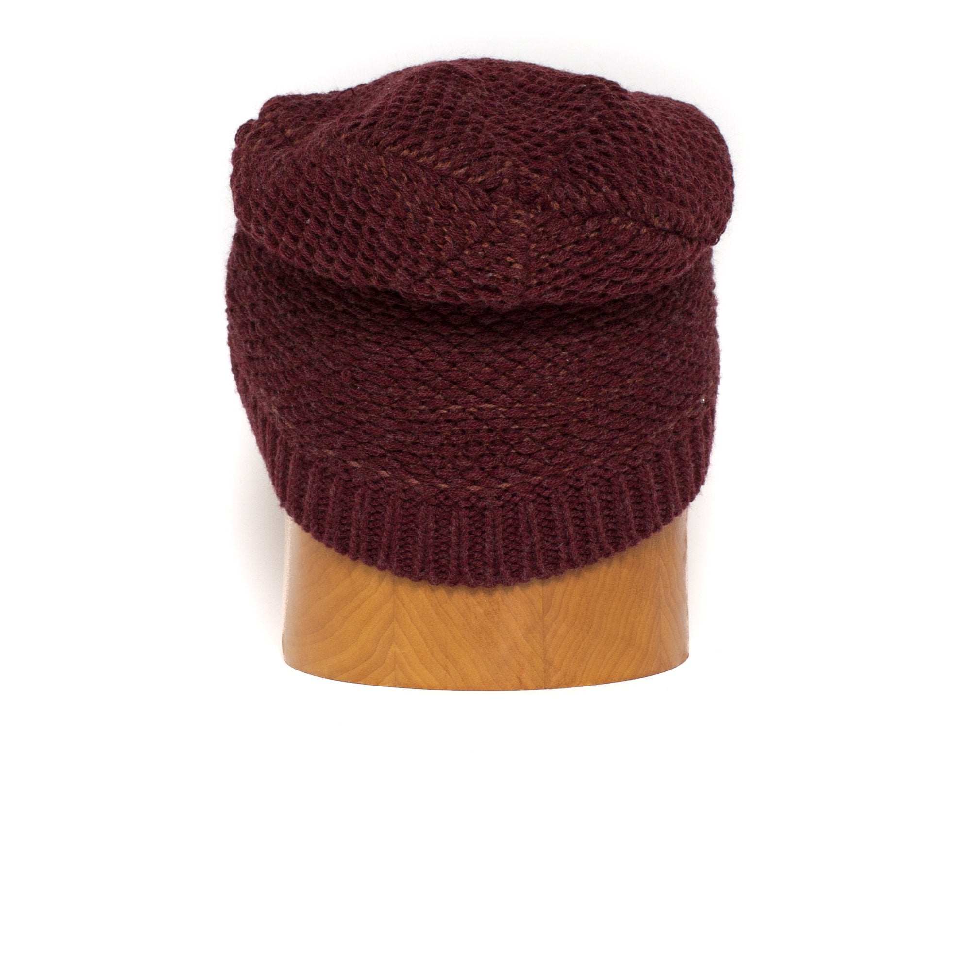 Goorin Bros. big chill acrylic ribbed beanie Red back view