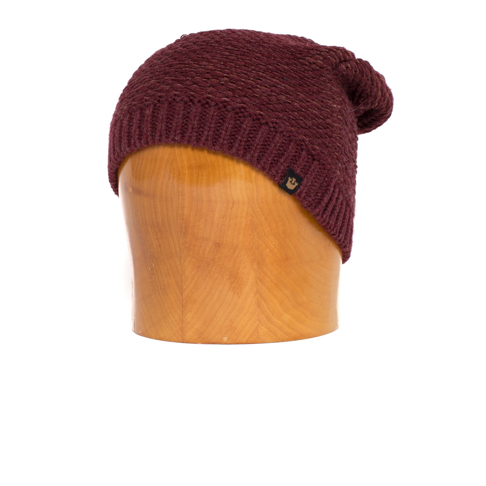Goorin Bros. big chill acrylic ribbed beanie Red left side view