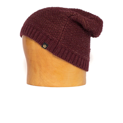 Goorin Bros. big chill acrylic ribbed beanie Red side view