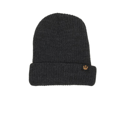 Goorin Bros. fresh tracks acrylic beanie Black front view