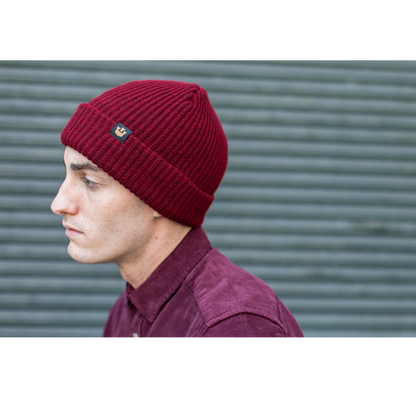 Goorin Bros. fresh tracks acrylic beanie Burgundy  mens styling