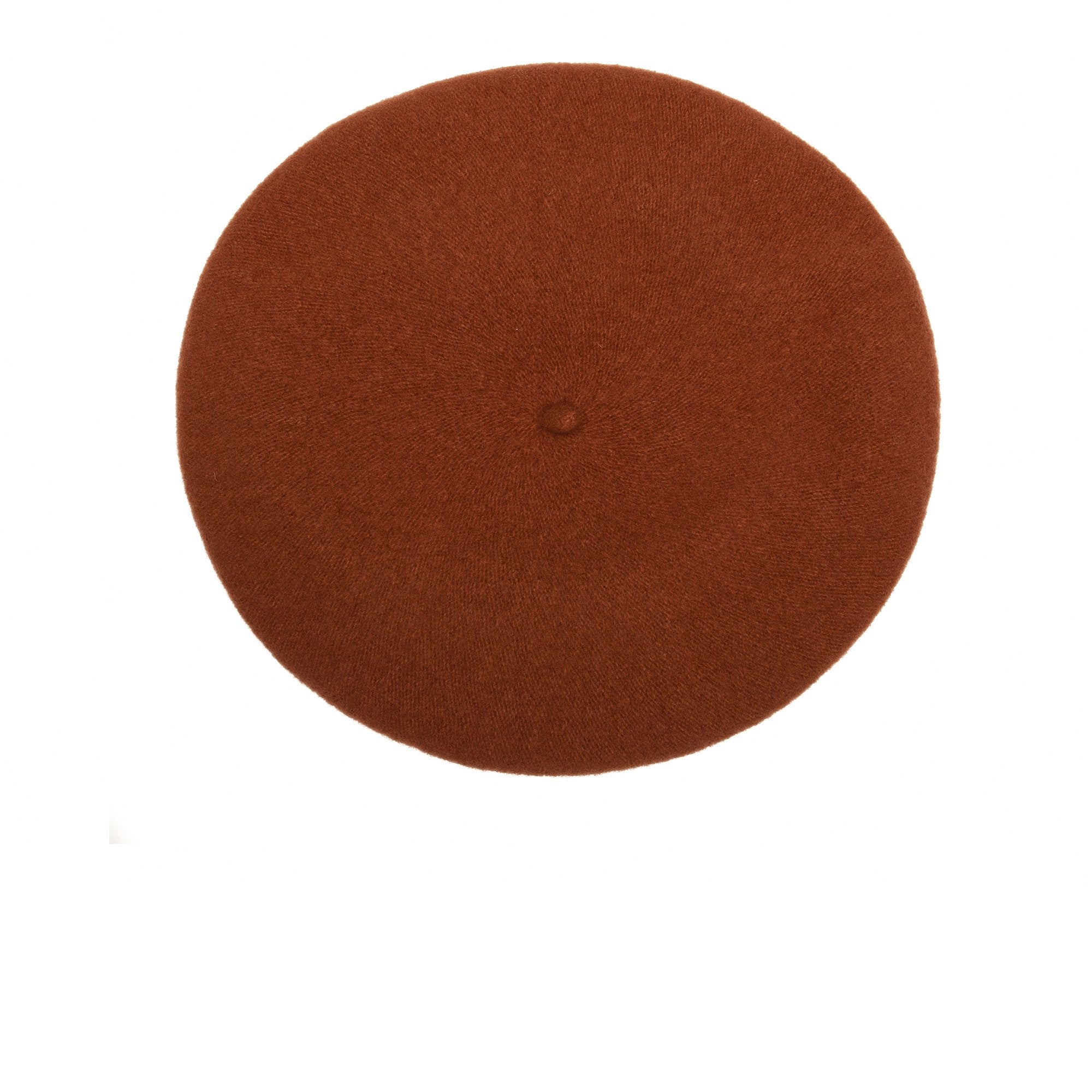 Goorin Bros. christina wool blend beret hat Orange top view