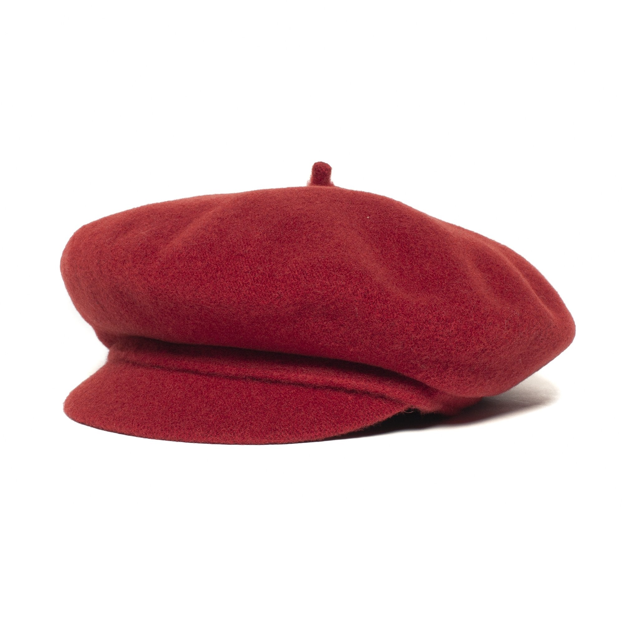Goorin Bros. christina wool blend beret hat Red left side view