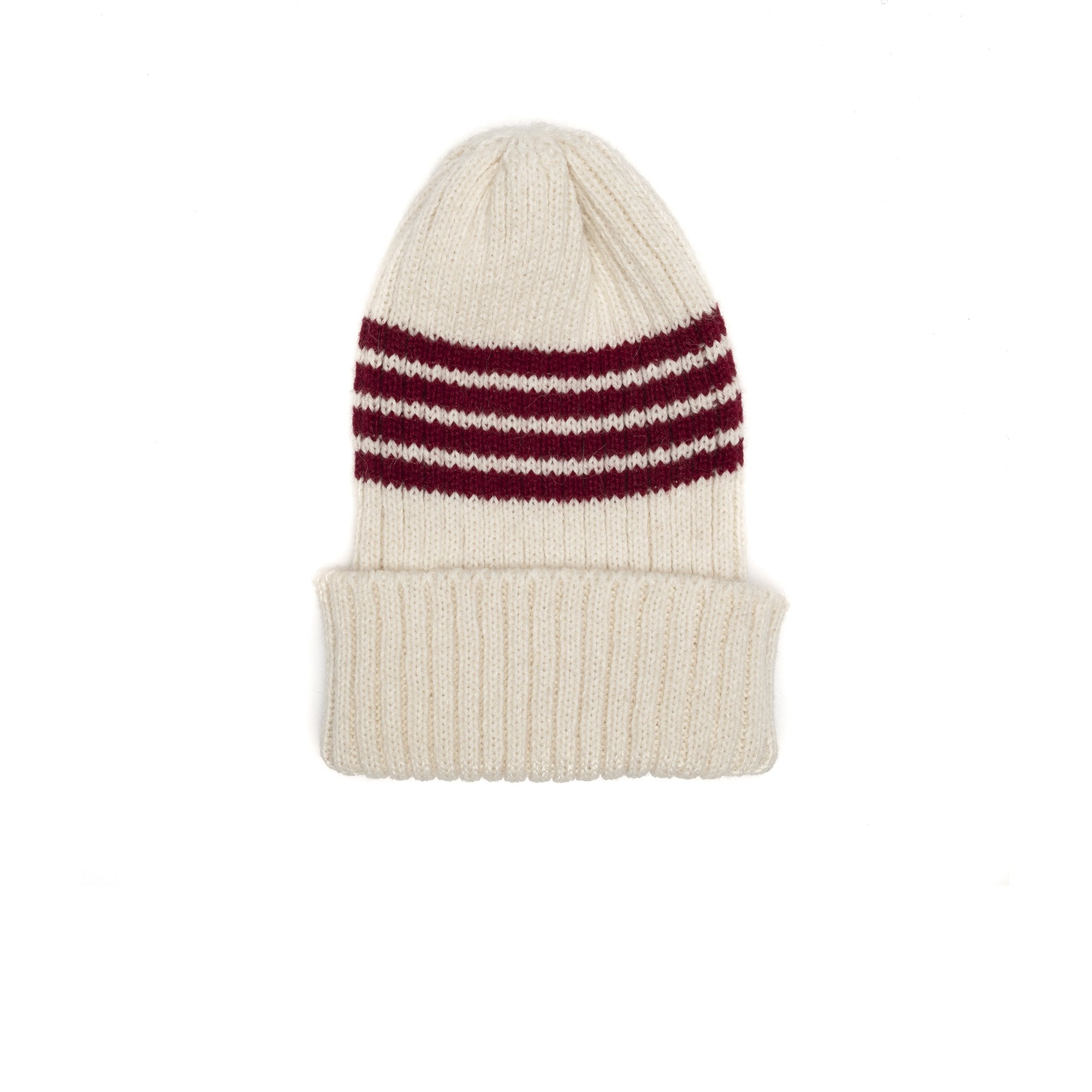 Goorin Bros. ice box alpaca beanie White front view