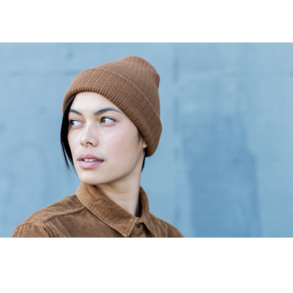 Goorin Bros. dark knight acrylic knit beanie Copper  womens styling