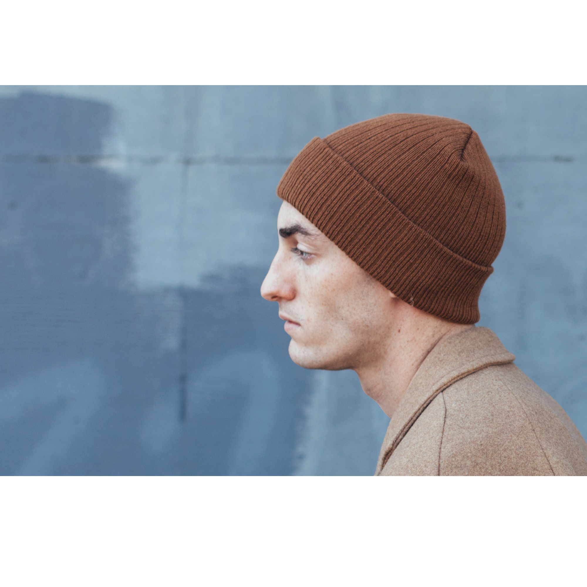 Goorin Bros. dark knight acrylic knit beanie Copper  mens styling
