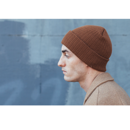 Goorin Bros. dark knight acrylic knit beanie Copper  mens styling
