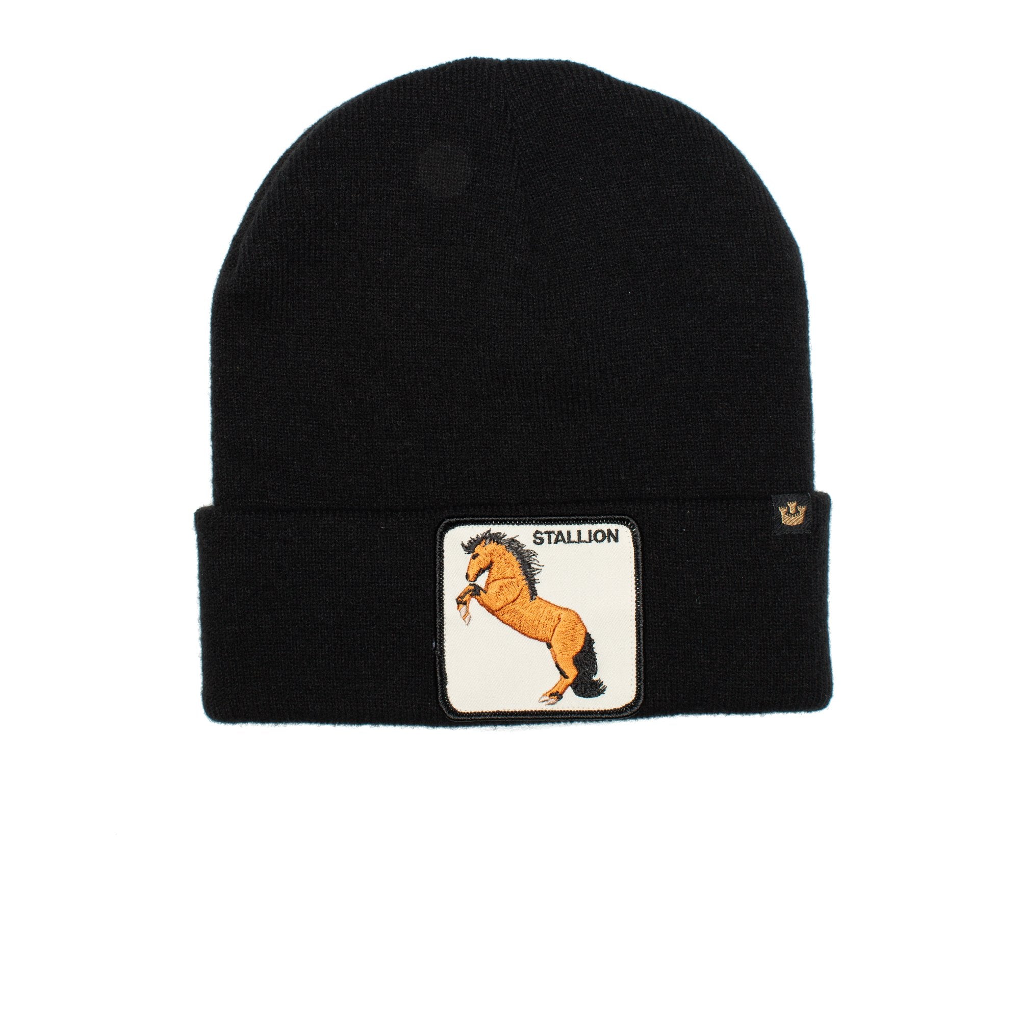 Goorin Bros. big horse beanie Black front view