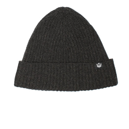 Goorin Bros. thursday cashmere cuffed beanie Charcoal front view
