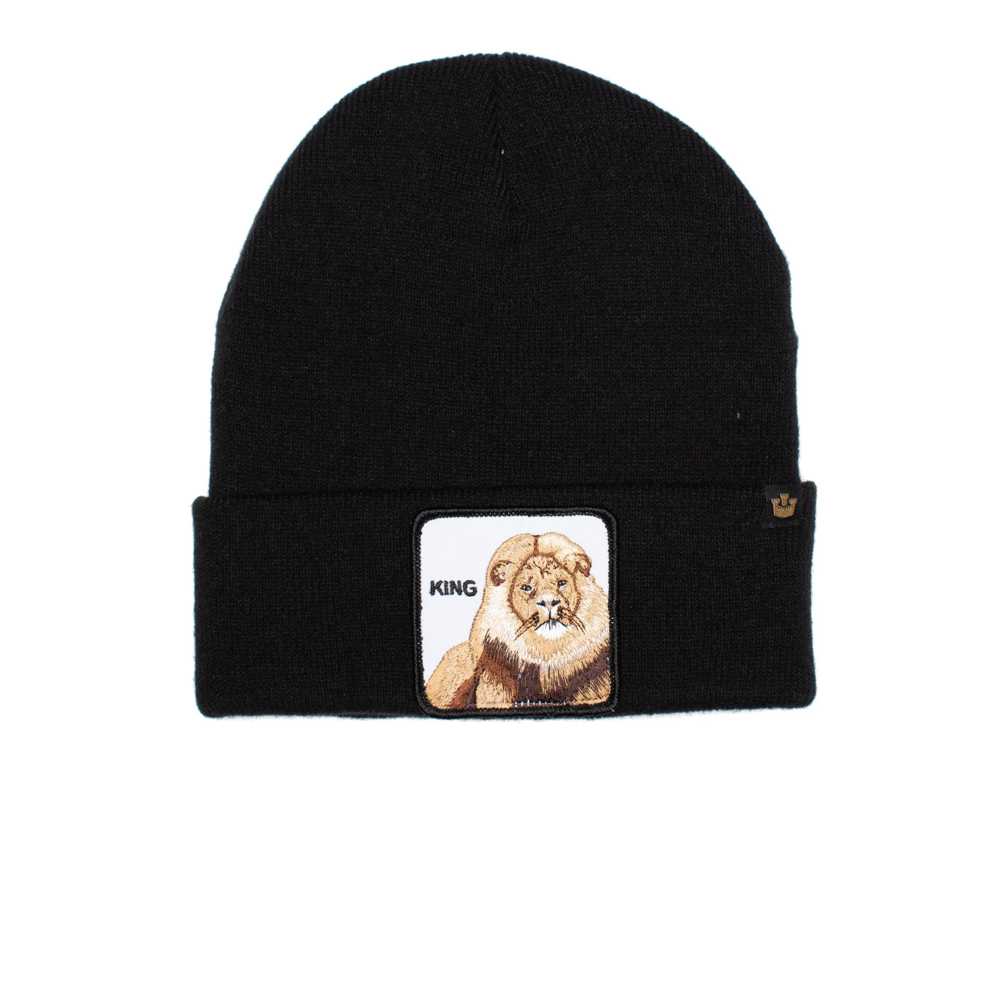 Goorin Bros. hear me roar beanie Black front view