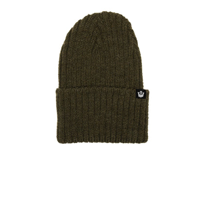 Goorin Bros. dave wool beanie Olive front view