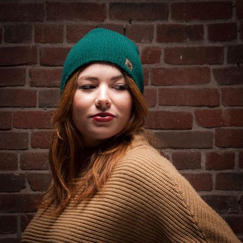 Goorin Bros. timbers wool beanie Forest  womens styling