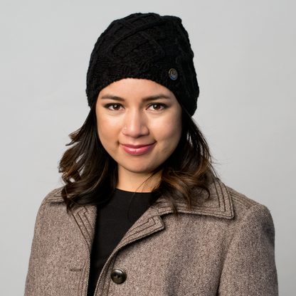 Goorin Bros. snow day acrylic beanie Black  womens styling
