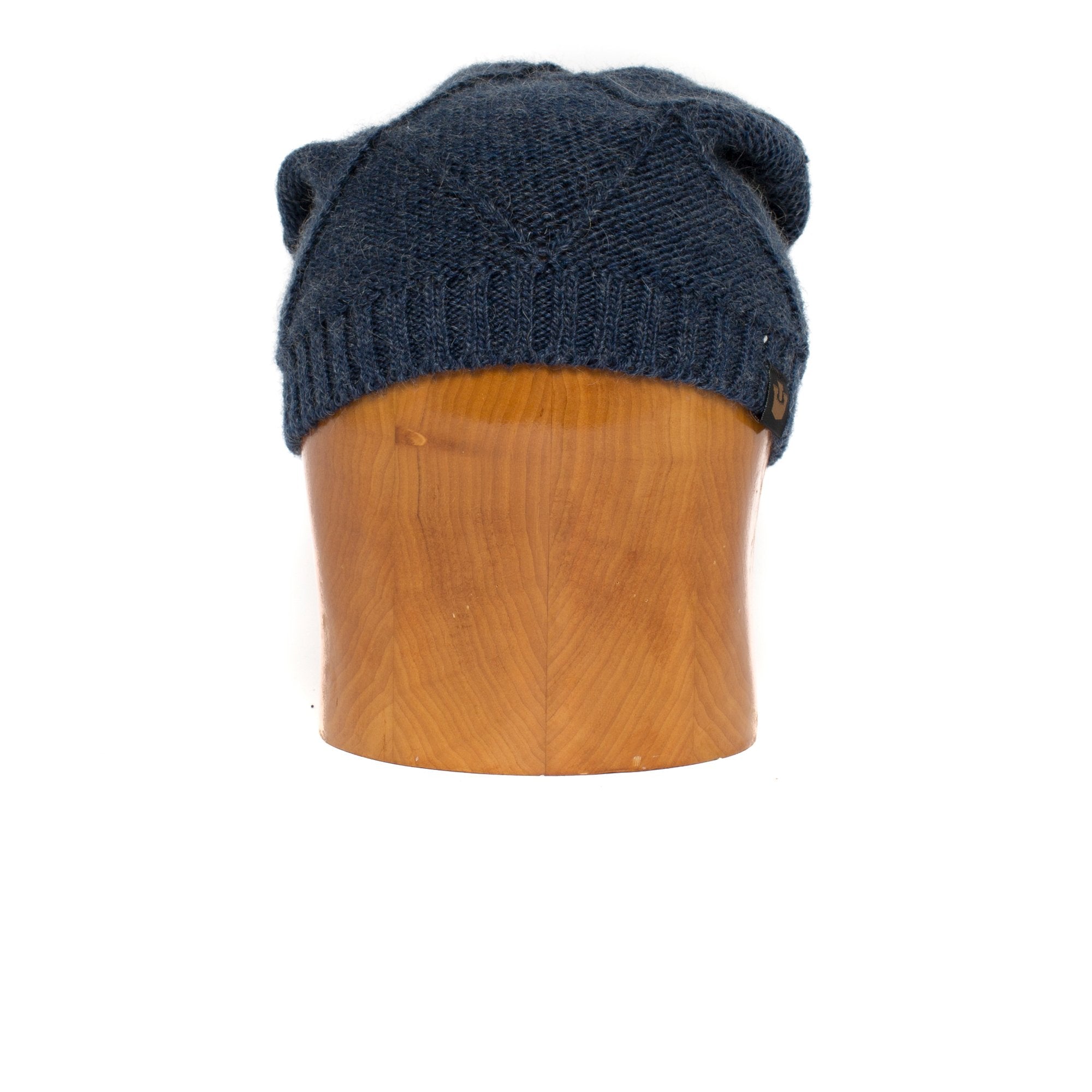 Goorin Bros. soho angora knit beanie Blue front view
