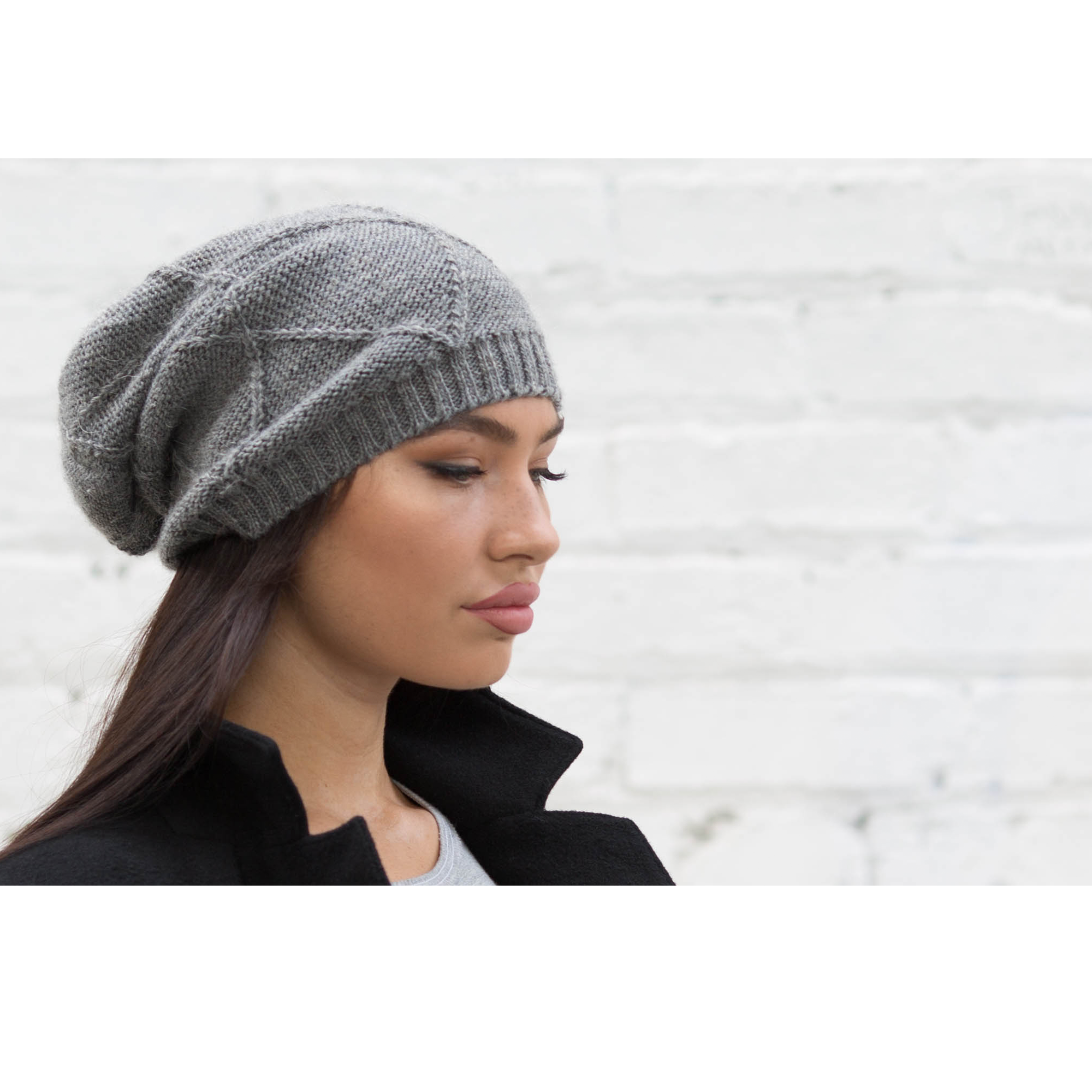 Goorin Bros. soho angora knit beanie Grey  womens styling