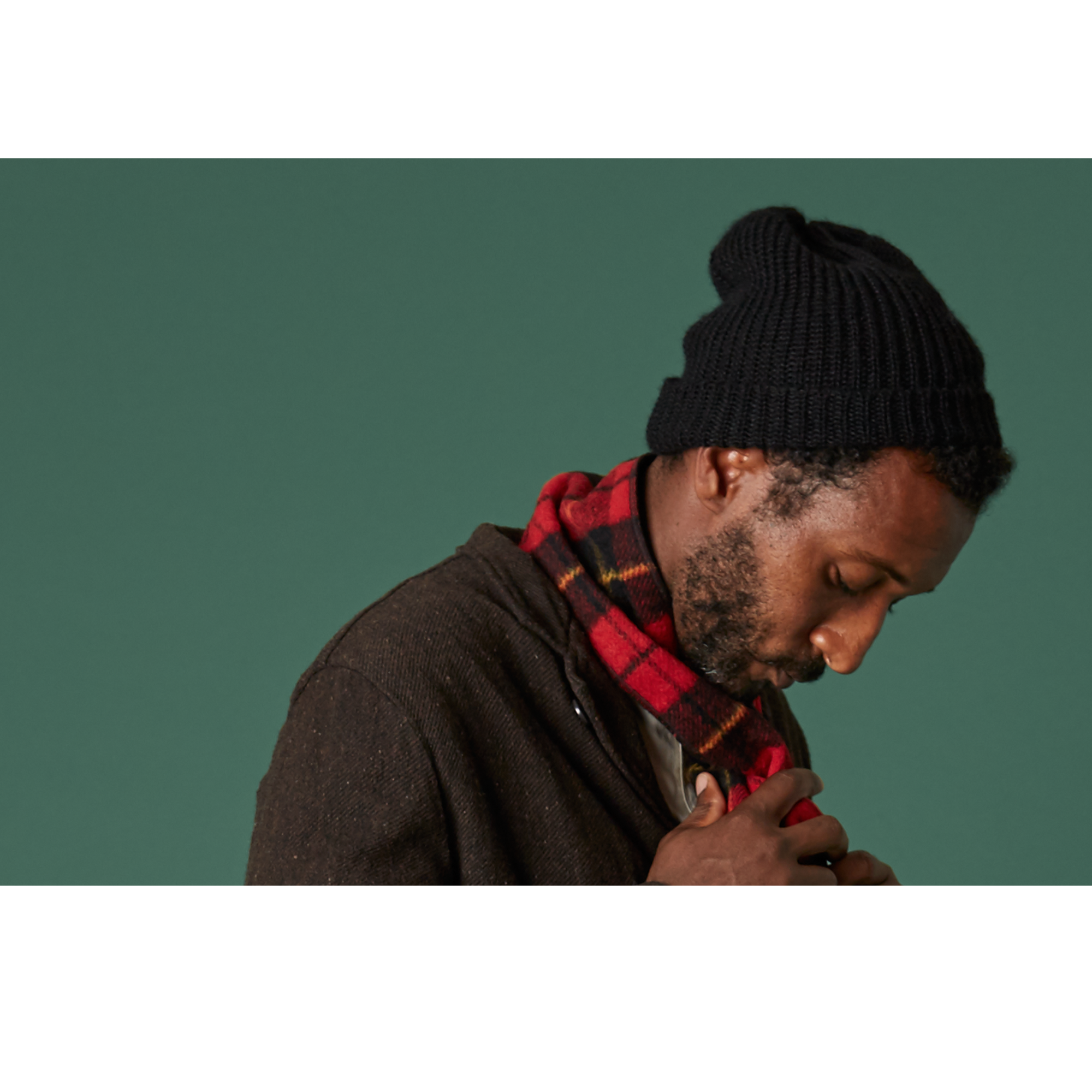 Goorin Bros. surewin alpaca ribbed beanie Black  mens styling