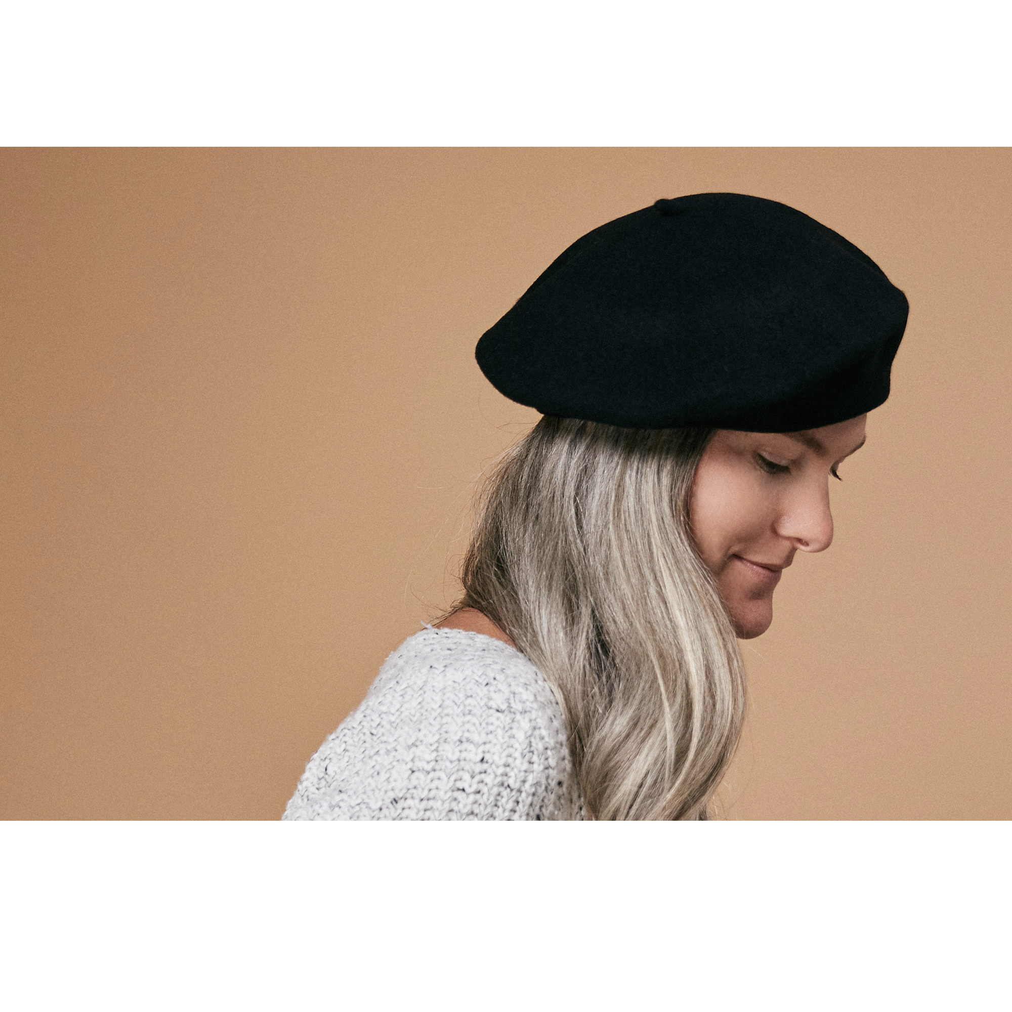 Goorin Bros. Ivan Budsky Black beret womens styling