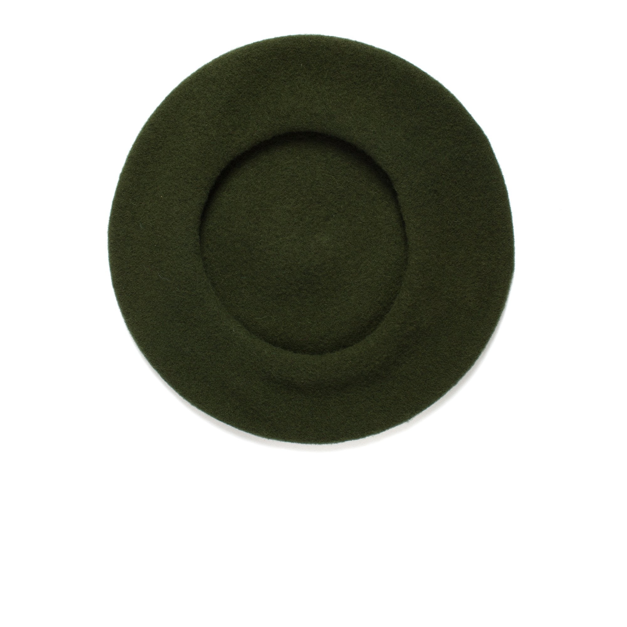 Goorin Bros. ivan budsky wool blend classic beret hat Forest under view