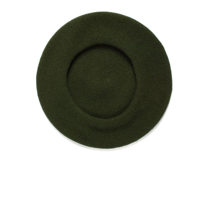 Goorin Bros. ivan budsky wool blend classic beret hat Forest under view