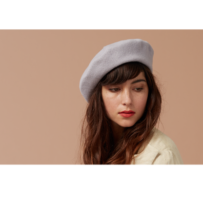 Goorin Bros. Ivan Budsky Grey beret womens styling