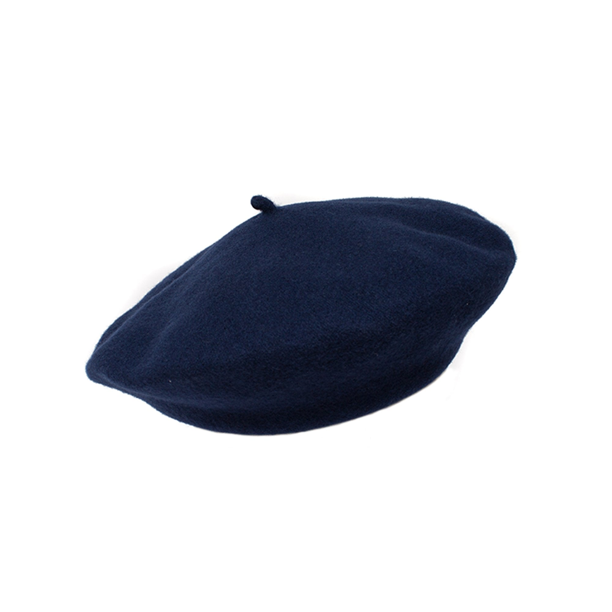 Goorin Bros. ivan budsky wool blend classic beret hat Navy back view