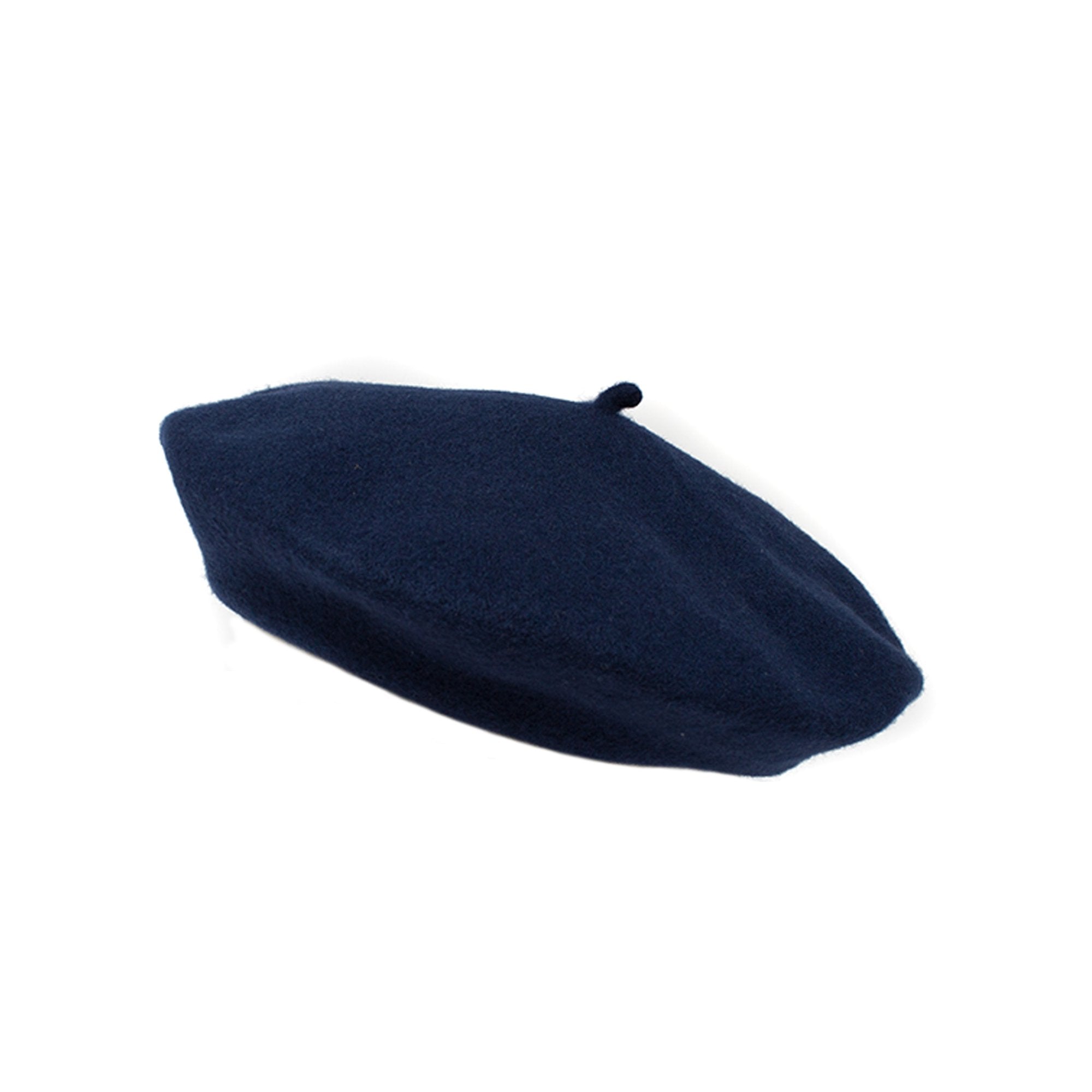 Goorin Bros. ivan budsky wool blend classic beret hat Navy left side view