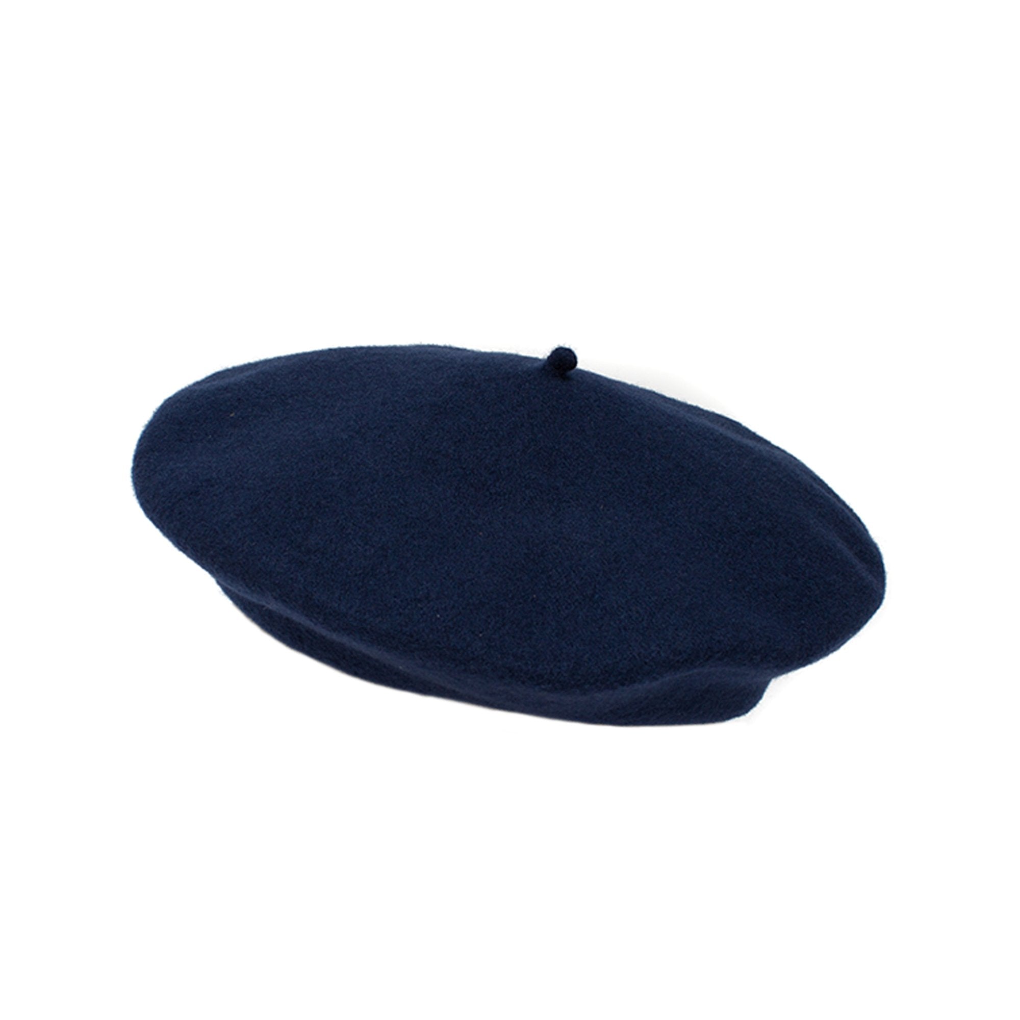 Goorin Bros. ivan budsky wool blend classic beret hat Navy side view