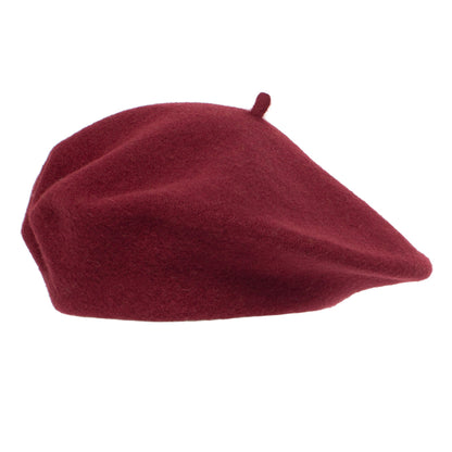 Goorin Bros. ivan budsky wool blend classic beret hat Red left side view